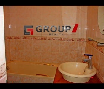 Fully tiled bathroom