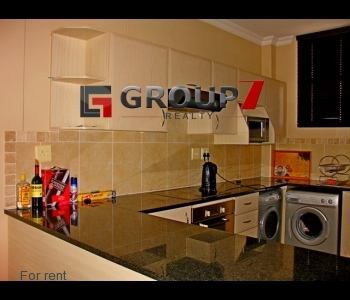 Kitchen with granite tops