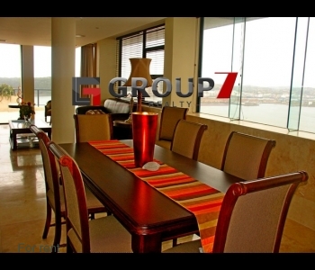 Dining area with stunning views 
