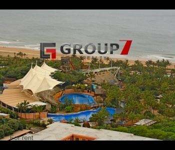 Stunning views from penthouse overlooking Dolphin show at Ushaka