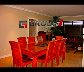 Spacious dining area