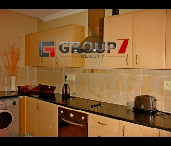 Kitchen with granite tops