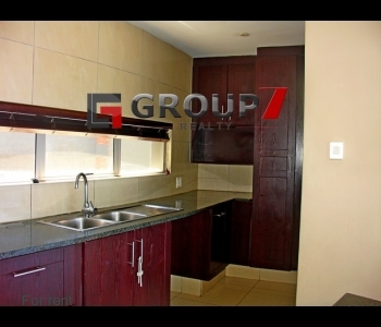 Kitchen with granite tops