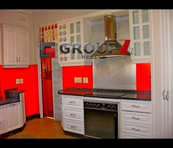 Fully fitted kitchen with modern appliances