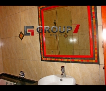 Fully tiled bathroom