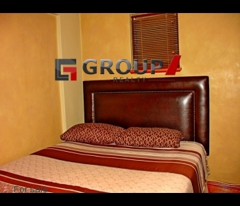 Bedroom 1 with parquet floors
