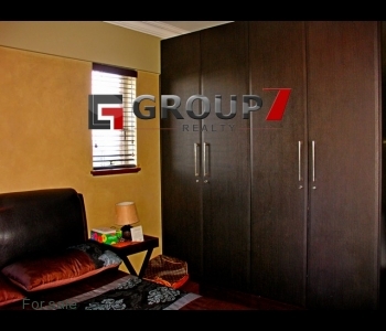 Bedroom 2 with built-in cupboards