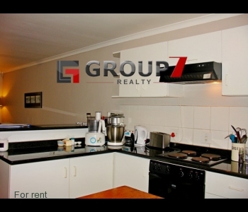 Kitchen with granite tops