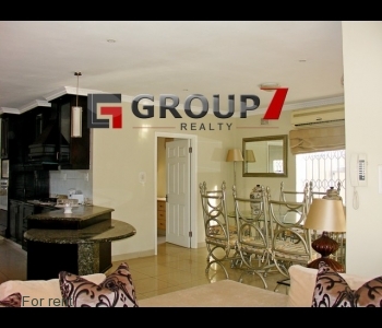 Open plan kitchen and dining area