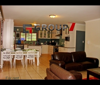 Spacious open plan dining area and lounge