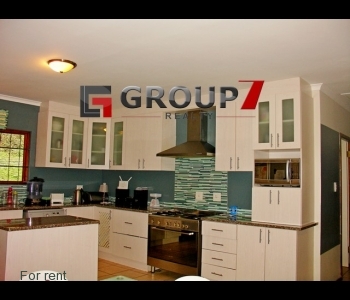 Kitchen includes a gas stove