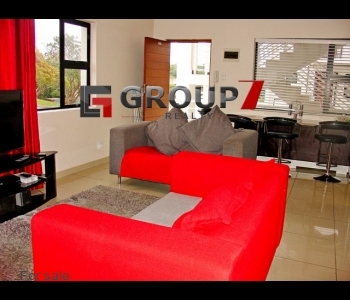 Lounge is porcelain tiled