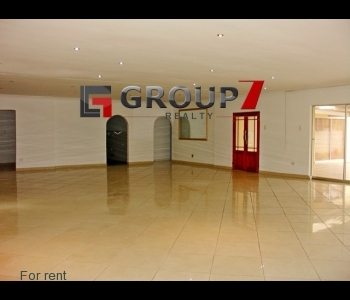 Spacious open plan dining area
