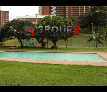 Swimming pool with braai area