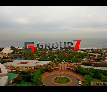 Panoramic views from balcony overlooking Ushaka and ocean