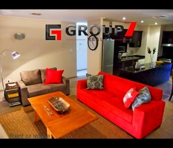 Lounge and open kitchen