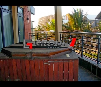 Jacuzzi on balcony