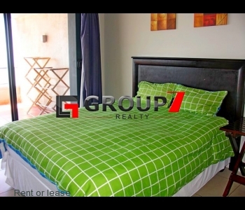 Bedroom with balcony
