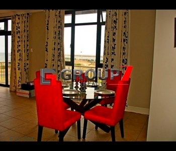 Dining area with sea views