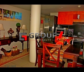 Open plan living area