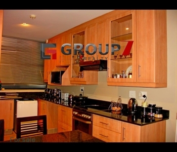 Kitchen plumbed with washing machine