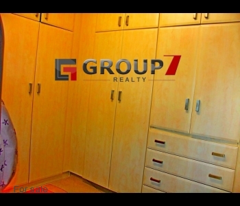 Bedroom 1 with built-in cupboards