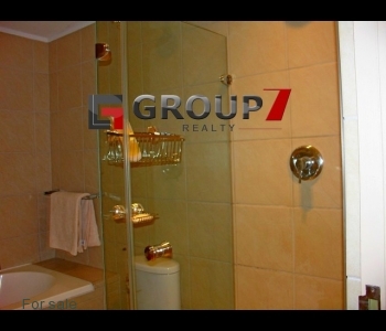 Bathroom with shower and tub