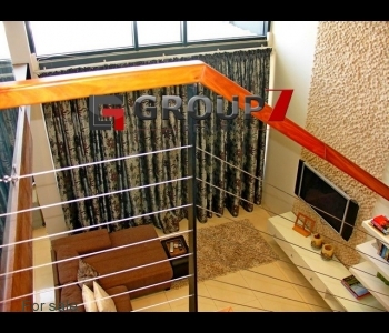 View from stairway