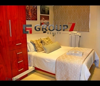 Bedroom 2 with built-in cupboards