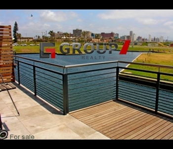 Views overlooking waterway and the ocean