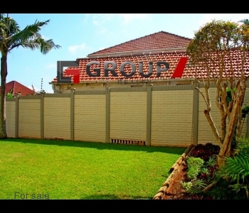 Beautiful manicured garden