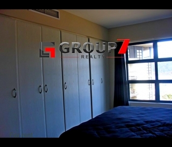 Bedroom with built in cupboards