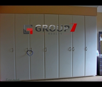 Bedroom with built-in cupboards