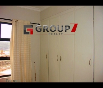 Built-in cupboards in bedroom