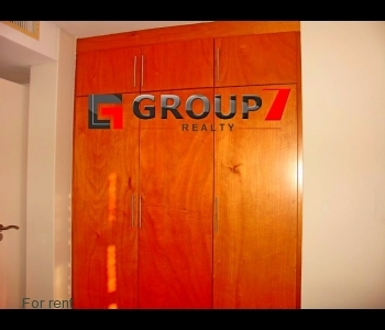 Bedroom with built-in cupboards